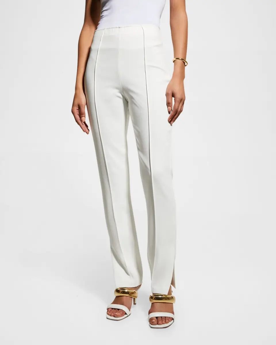 Cinq à Sept Brianne Slit-Leg Trousers | Thumbnail 3 Cinq à Sept Brianne Slit-Leg Trousers | Thumbnail 3