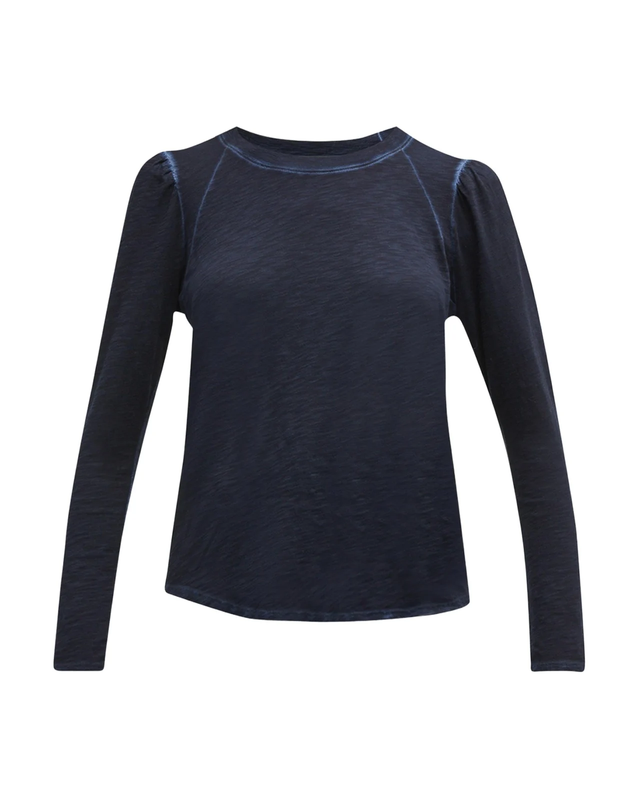 Veronica Beard Mason Long Sleeve Baseball Tee
