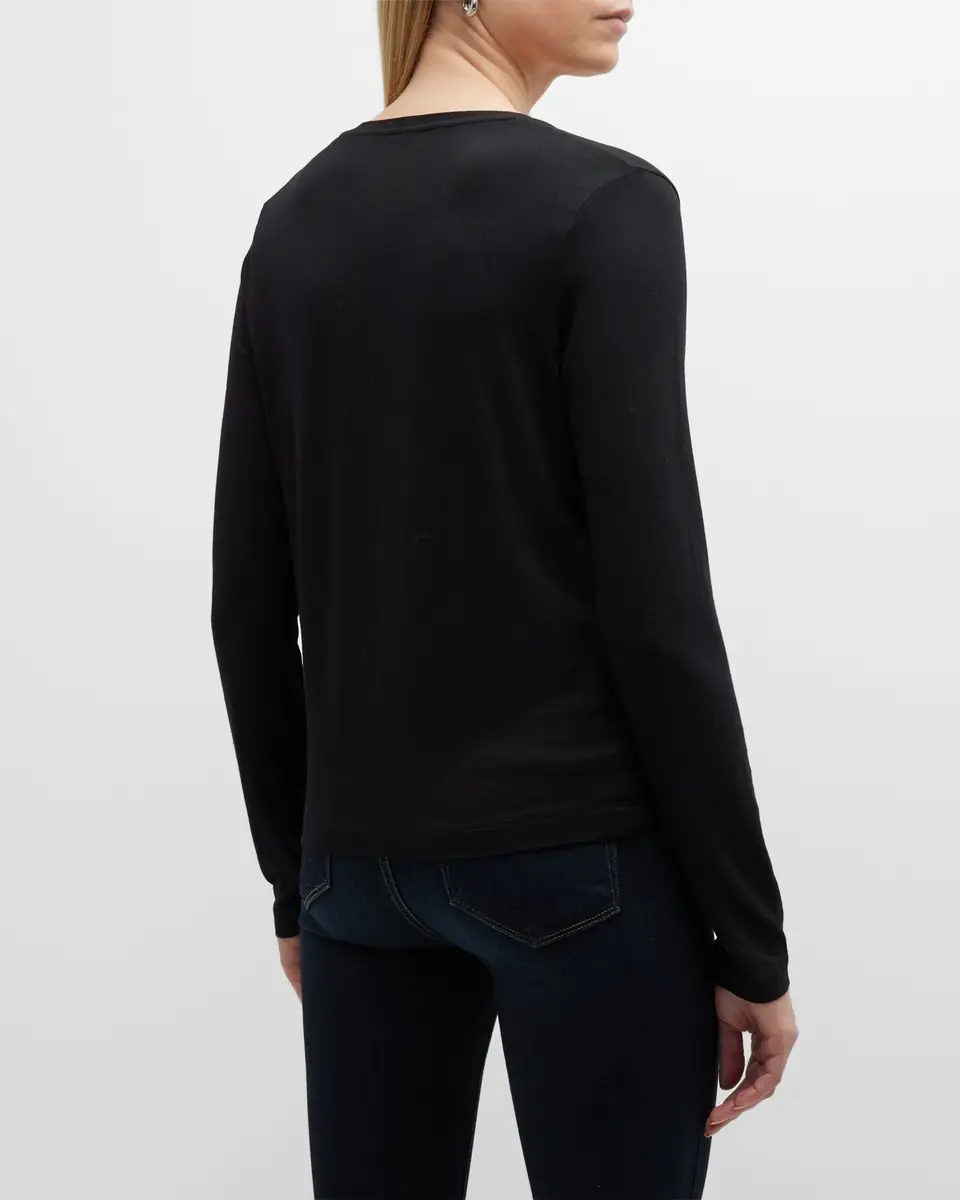 MAJESTIC FILATURES Soft Touch Button-Front Cardigan | Thumbnail 6 MAJESTIC FILATURES Soft Touch Button-Front Cardigan | Thumbnail 6