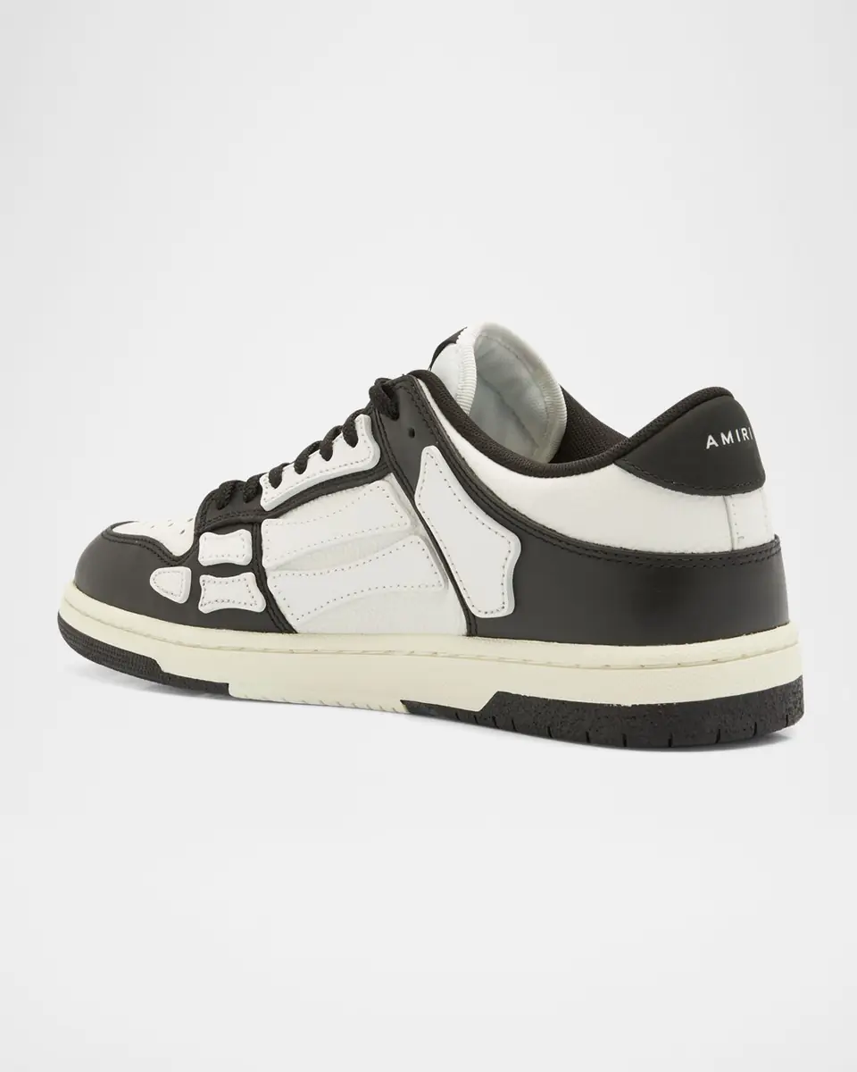 AMIRI Men's Skel Low-Top Leather Sneakers | Thumbnail 4 AMIRI Men's Skel Low-Top Leather Sneakers | Thumbnail 4