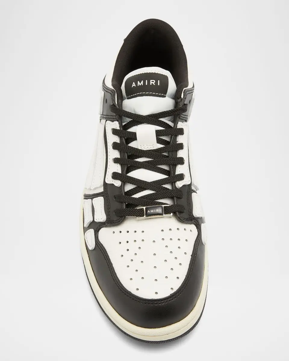 AMIRI Men's Skel Low-Top Leather Sneakers | Thumbnail 6 AMIRI Men's Skel Low-Top Leather Sneakers | Thumbnail 6