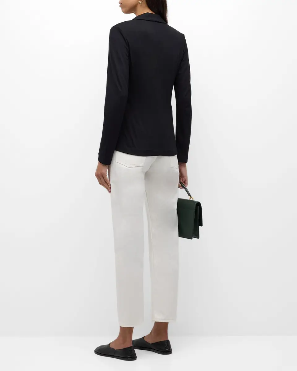 MAJESTIC FILATURES Soft Touch Two-Button Blazer | Thumbnail 3