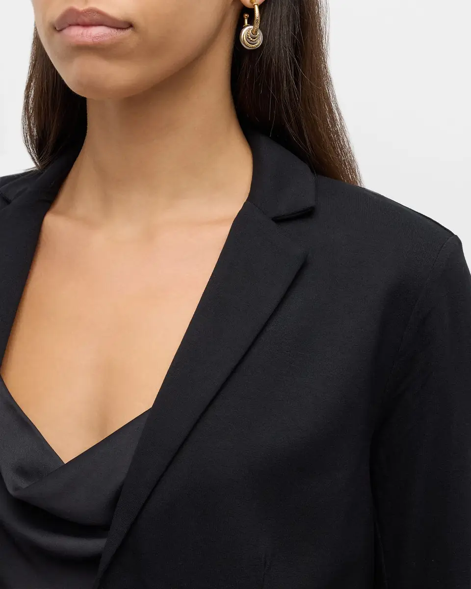 MAJESTIC FILATURES Soft Touch Two-Button Blazer | Thumbnail 5