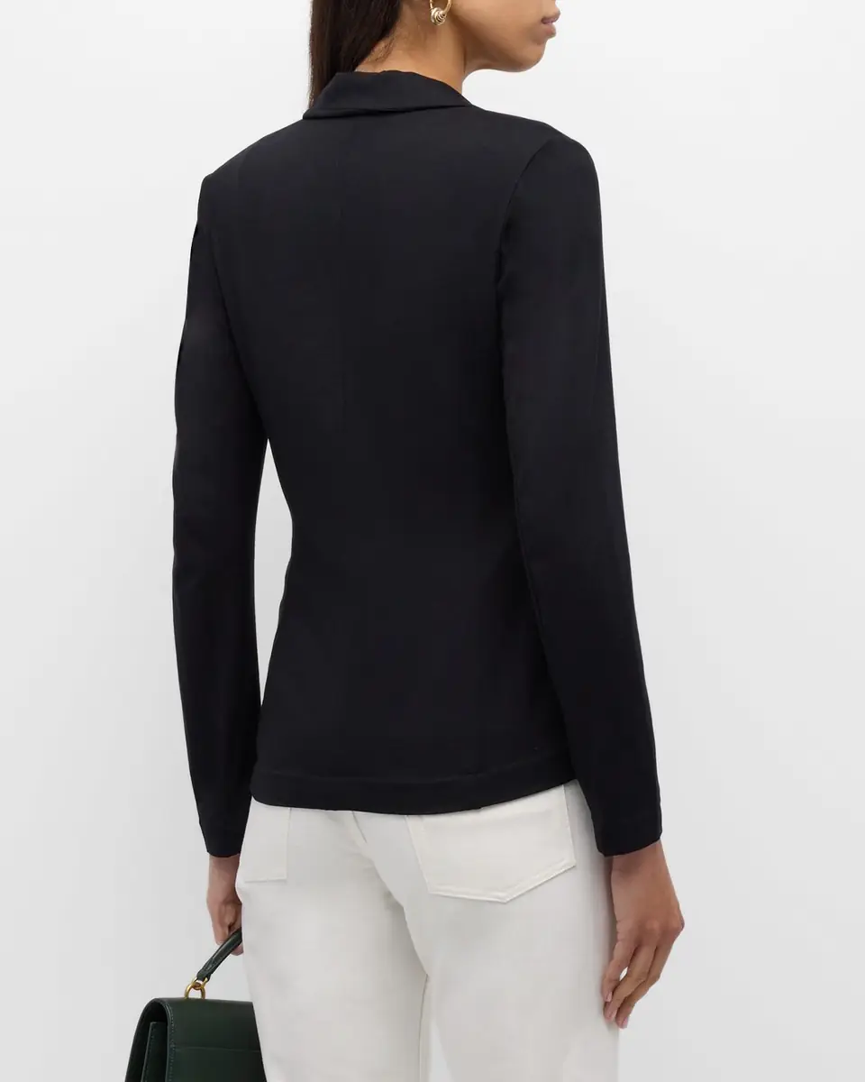 MAJESTIC FILATURES Soft Touch Two-Button Blazer | Thumbnail 6