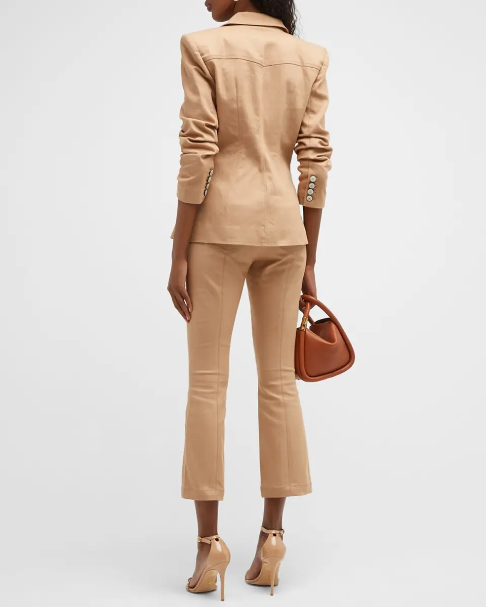 Cinq à Sept Louisa Ruched-Sleeve Jacket | Thumbnail 4 Cinq à Sept Louisa Ruched-Sleeve Jacket | Thumbnail 4