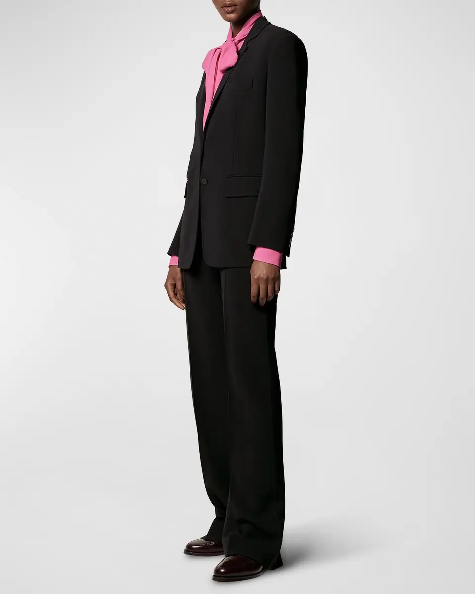 Another Tomorrow Doppio Wide-Leg Pants | Thumbnail 2