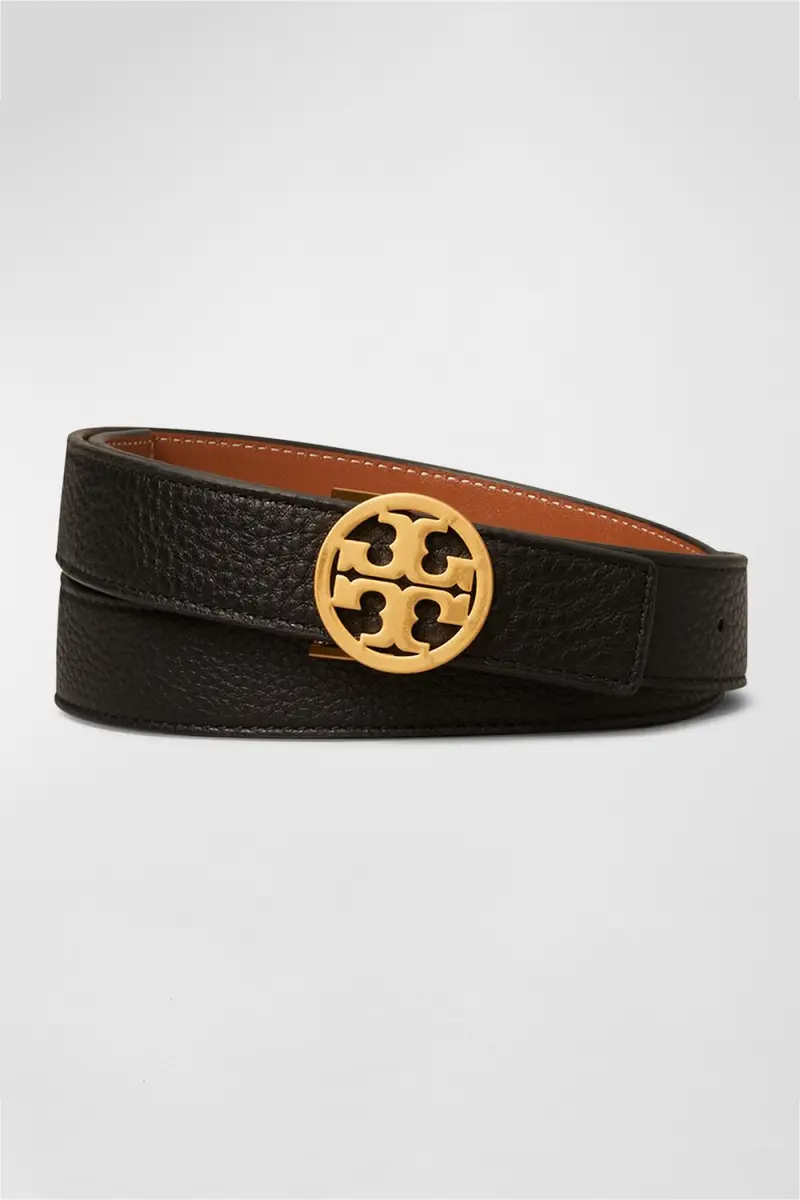 Tory Burch Miller Logo Reversible Belt | Thumbnail 4 Tory Burch Miller Logo Reversible Belt | Thumbnail 4