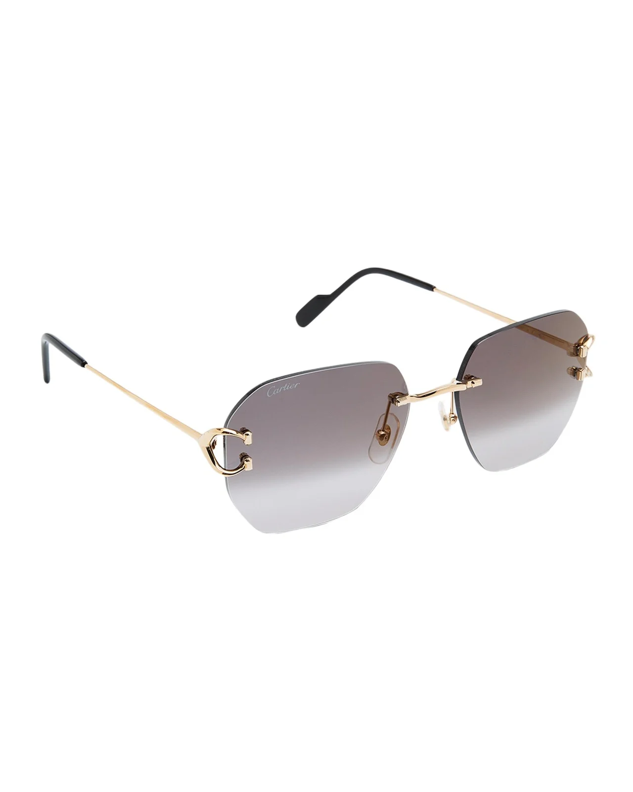 Rimless Square Metal Sunglasses Rimless Square Metal Sunglasses