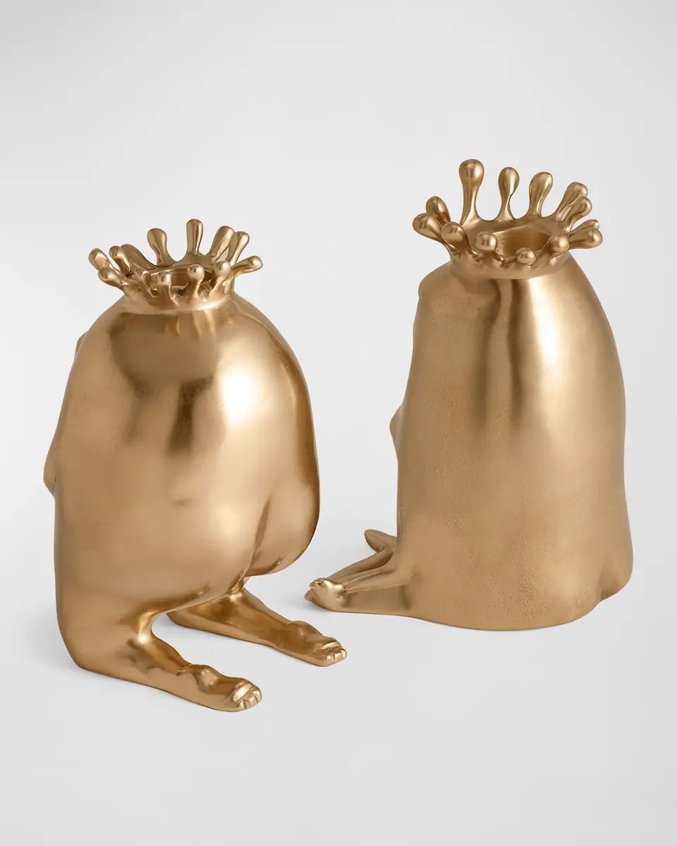 L'Objet Haas King & Queen Candlesticks, Set of 2 | Thumbnail 3