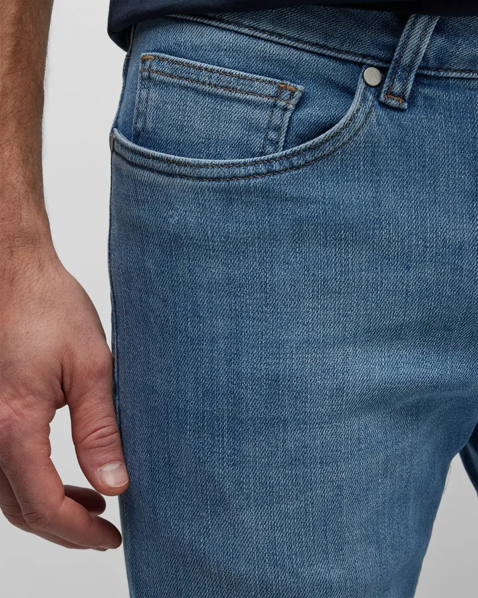 Peter Millar Men's Stretch Denim 5-Pocket Jeans | Thumbnail 7 Peter Millar Men's Stretch Denim 5-Pocket Jeans | Thumbnail 7