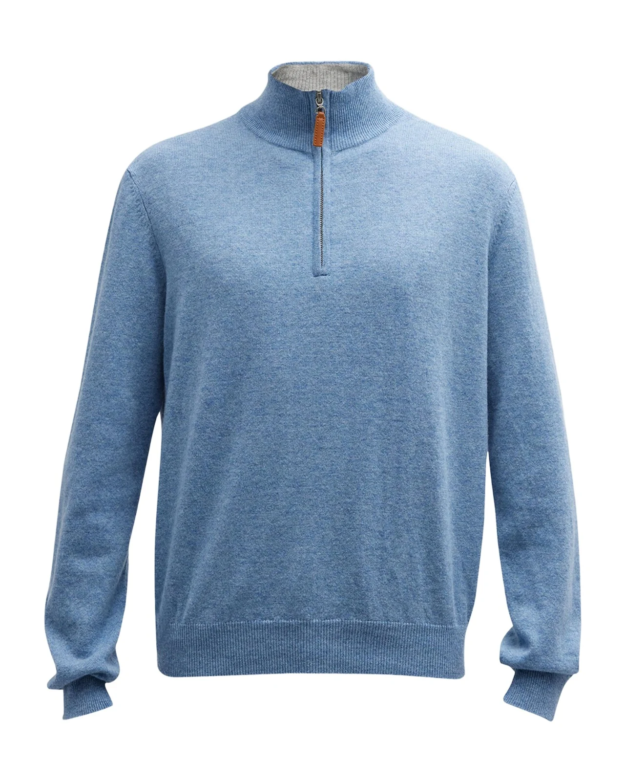 Men's Wool-Cashmere 1/4-Zip Sweater Men's Wool-Cashmere 1/4-Zip Sweater