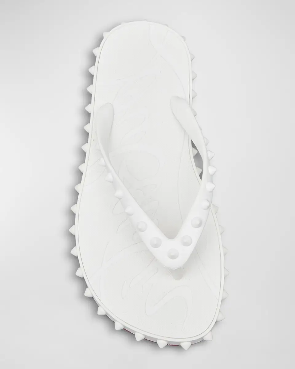 Christian Louboutin Loubi Donna Spike Flip Flops | Thumbnail 4 Christian Louboutin Loubi Donna Spike Flip Flops | Thumbnail 4