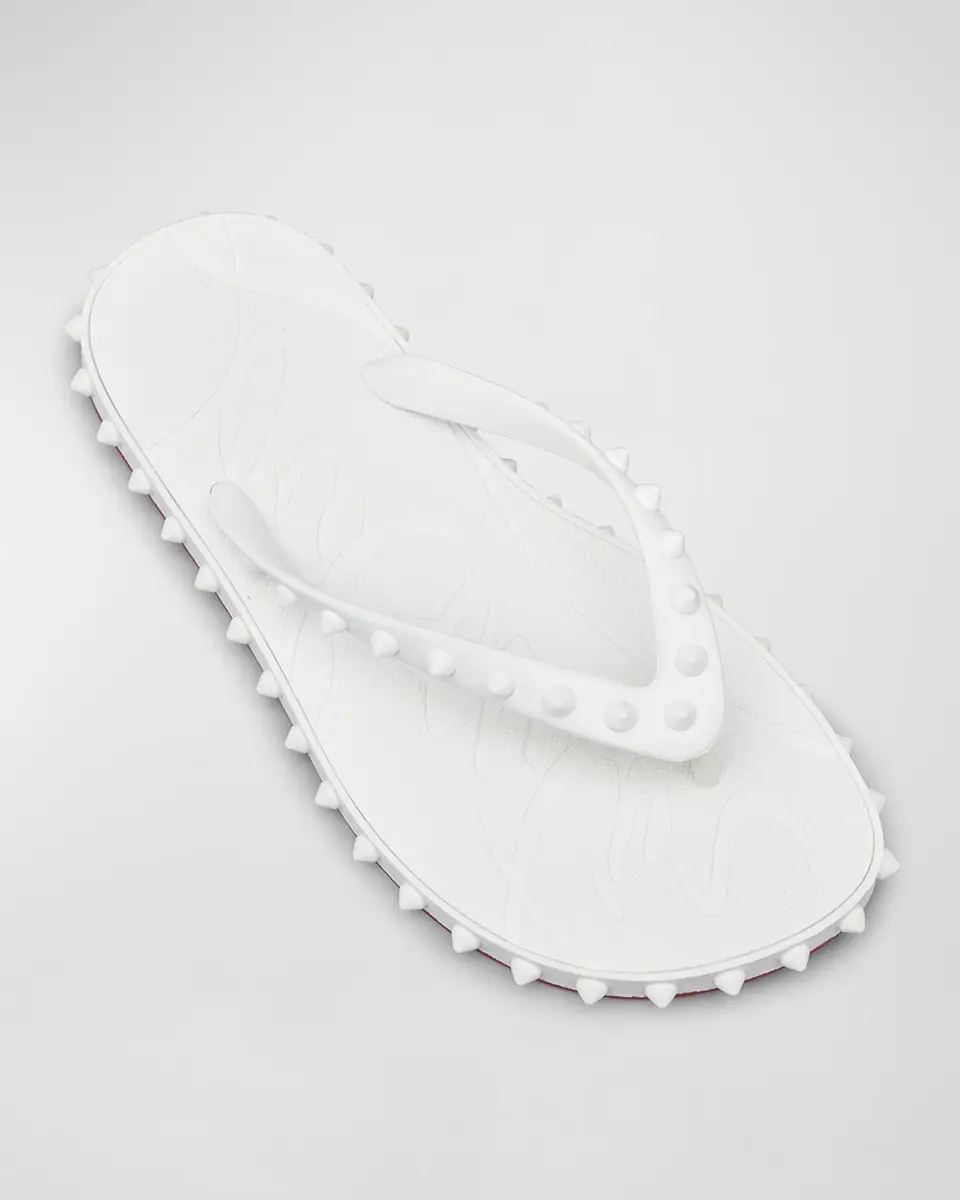 Christian Louboutin Loubi Donna Spike Flip Flops | Thumbnail 5 Christian Louboutin Loubi Donna Spike Flip Flops | Thumbnail 5