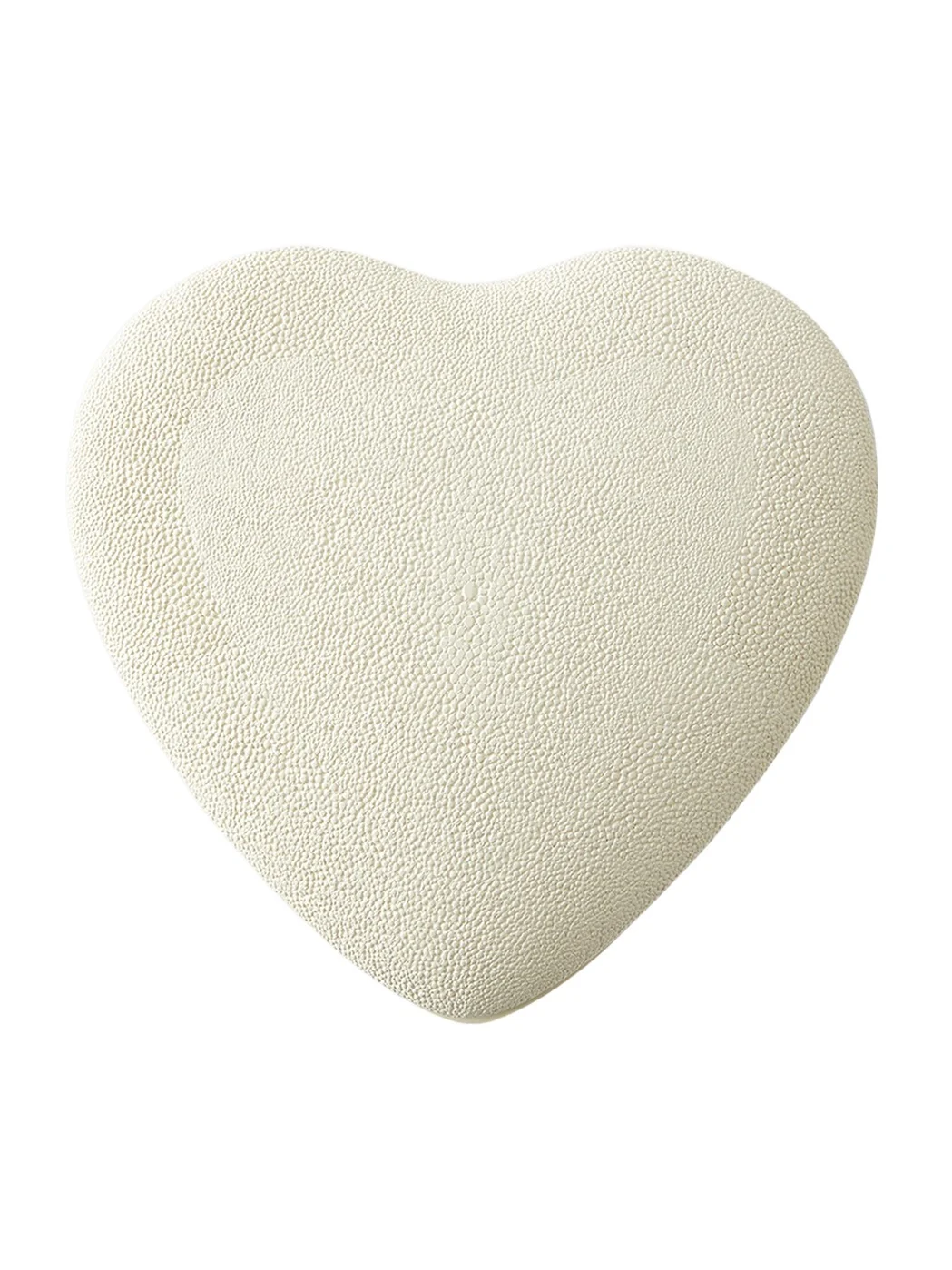 Faux Shagreen Heart Jewelry Box Faux Shagreen Heart Jewelry Box