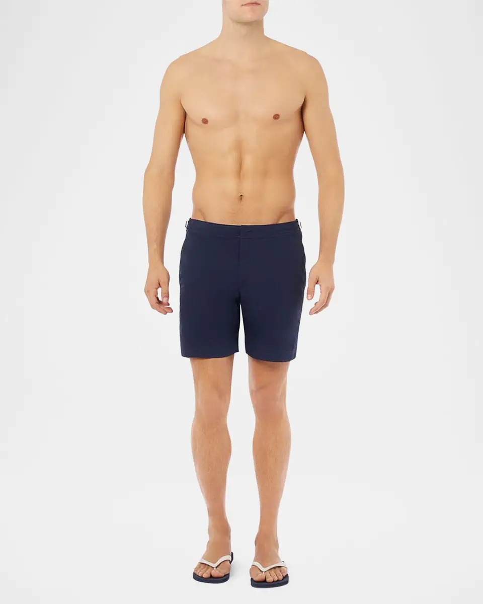 Orlebar Brown Men's Bulldog Solid Swim Shorts | Thumbnail 2 Orlebar Brown Men's Bulldog Solid Swim Shorts | Thumbnail 2