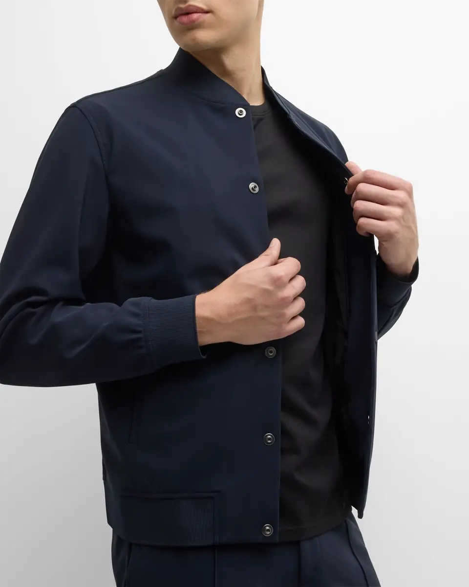 Theory Men's Murphy Precision Ponte Jacket | Thumbnail 7 Theory Men's Murphy Precision Ponte Jacket | Thumbnail 7