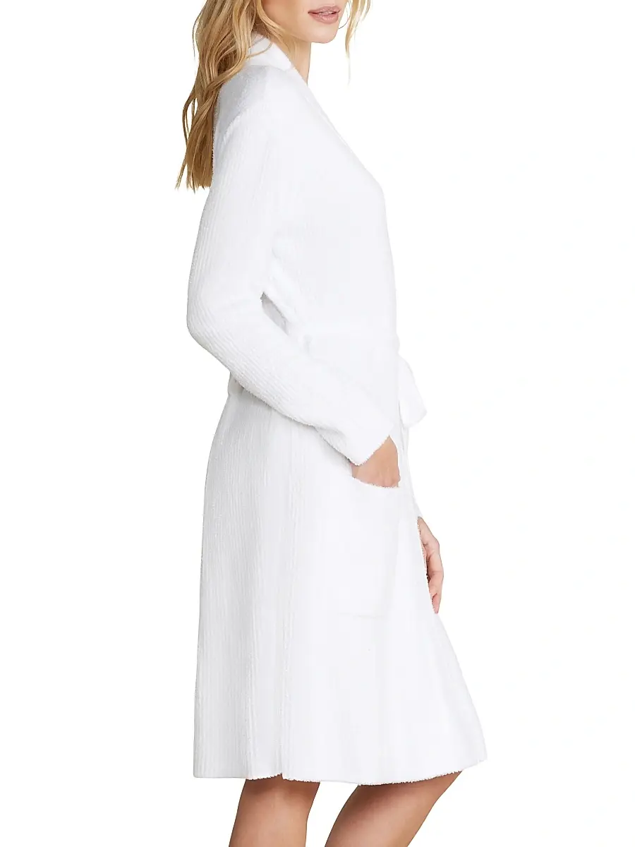 Barefoot Dreams Women's CozyChic Lite Rib-Knit Robe | Thumbnail 3 Barefoot Dreams Women's CozyChic Lite Rib-Knit Robe | Thumbnail 3