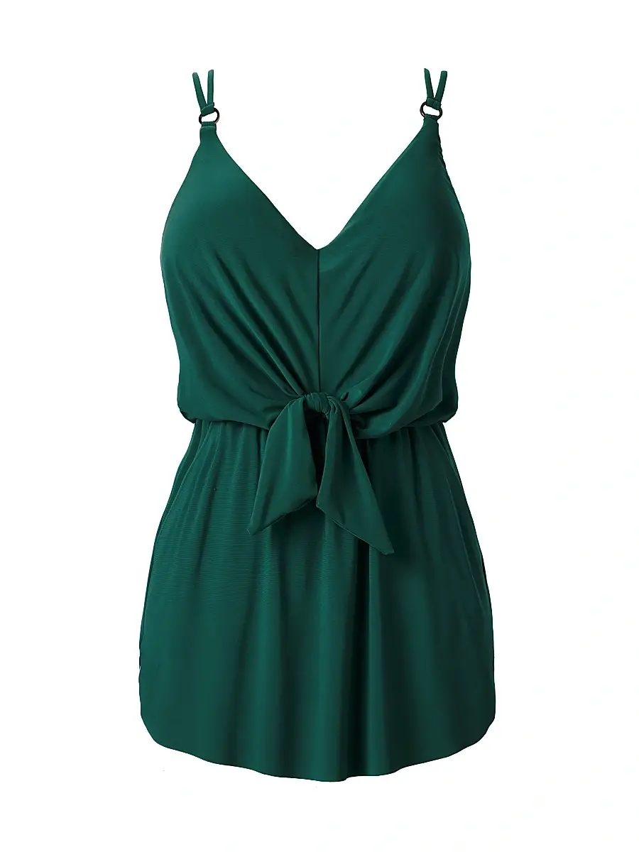 Magicsuit Women's Obi Kami Swimdress - Racing Green | Image 1 Magicsuit Women's Obi Kami Swimdress - Racing Green | Image 1