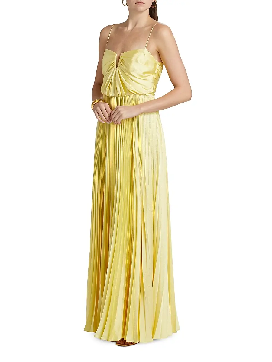 As It May Women's Annna Hammered Satin Gown | Thumbnail 4 As It May Women's Annna Hammered Satin Gown | Thumbnail 4