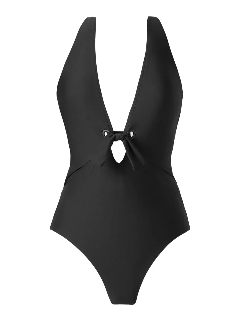 Magicsuit Women's Solid Halle Colorblocked One-Piece Swimsuit