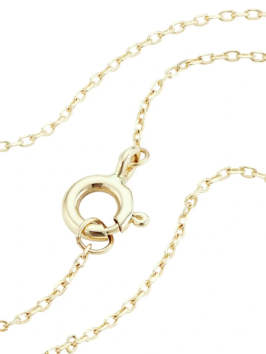 Jia Jia Women's 14K Yellow Gold & Birthstone Pendant Necklace - June | Thumbnail 3