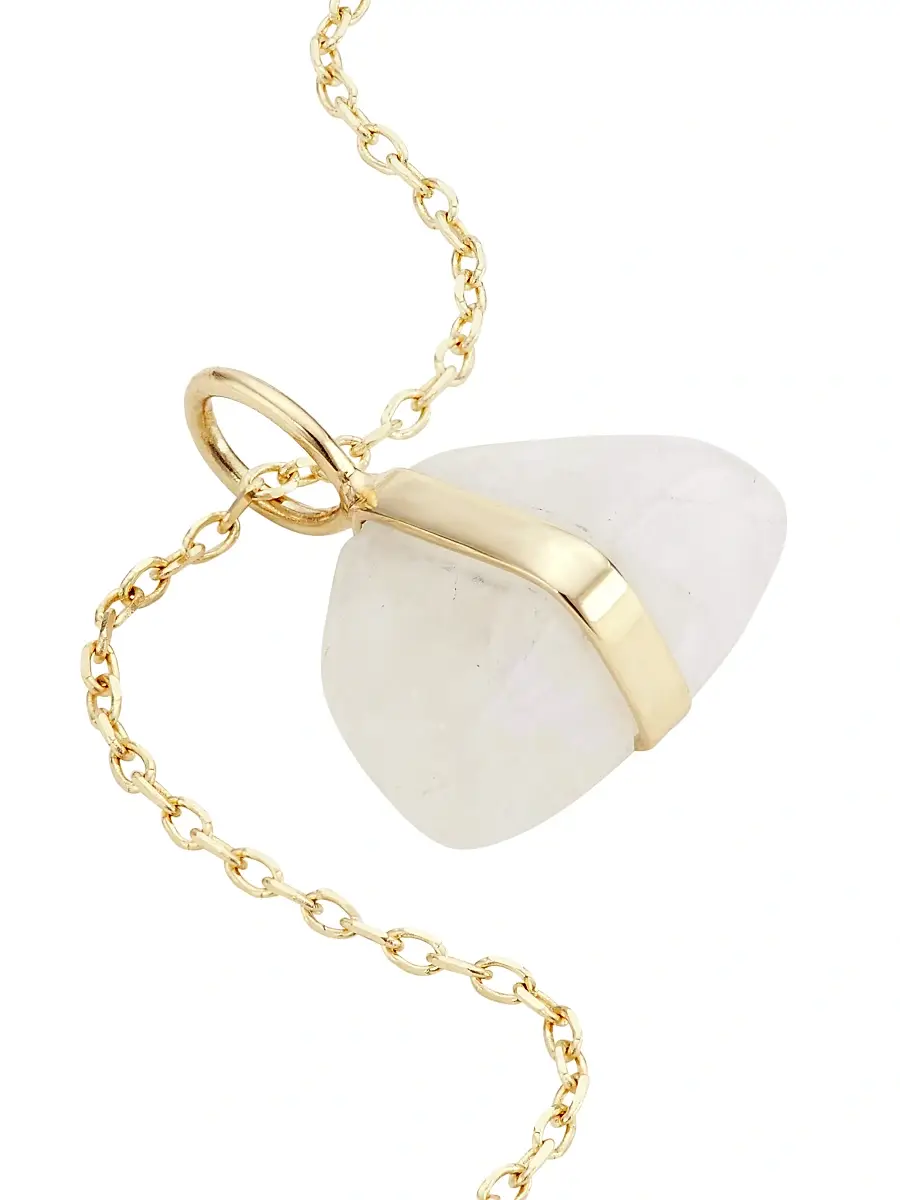 Jia Jia Women's 14K Yellow Gold & Birthstone Pendant Necklace - June | Thumbnail 4