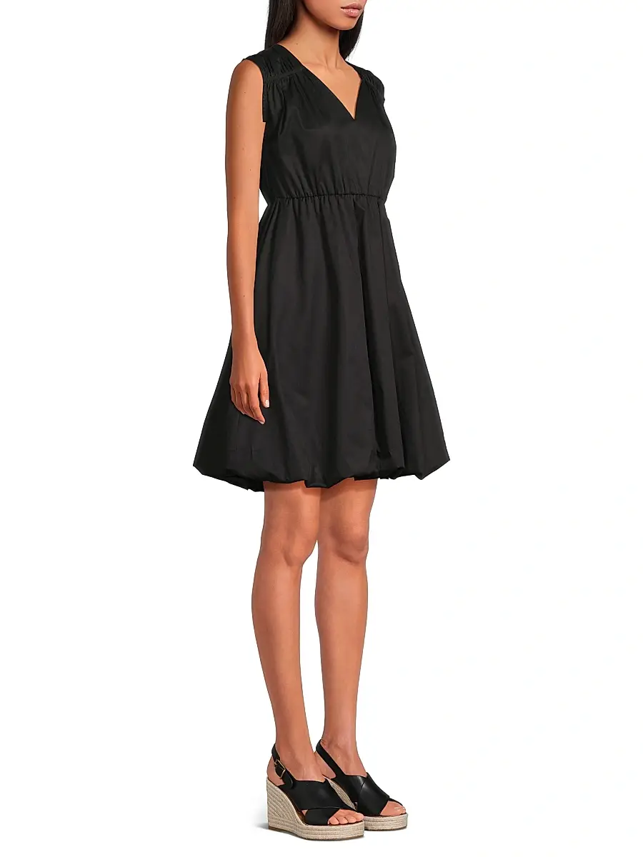 Harshman Women's Arla Cotton Bubble Hem Dress | Thumbnail 4 Harshman Women's Arla Cotton Bubble Hem Dress | Thumbnail 4