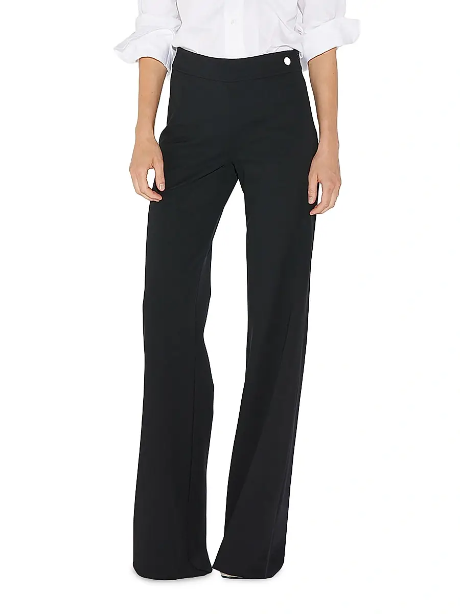 CALLAS MILANO Women's Anouk - Stretch Jersey Wide Leg A-Line Pants | Thumbnail 2 CALLAS MILANO Women's Anouk - Stretch Jersey Wide Leg A-Line Pants | Thumbnail 2