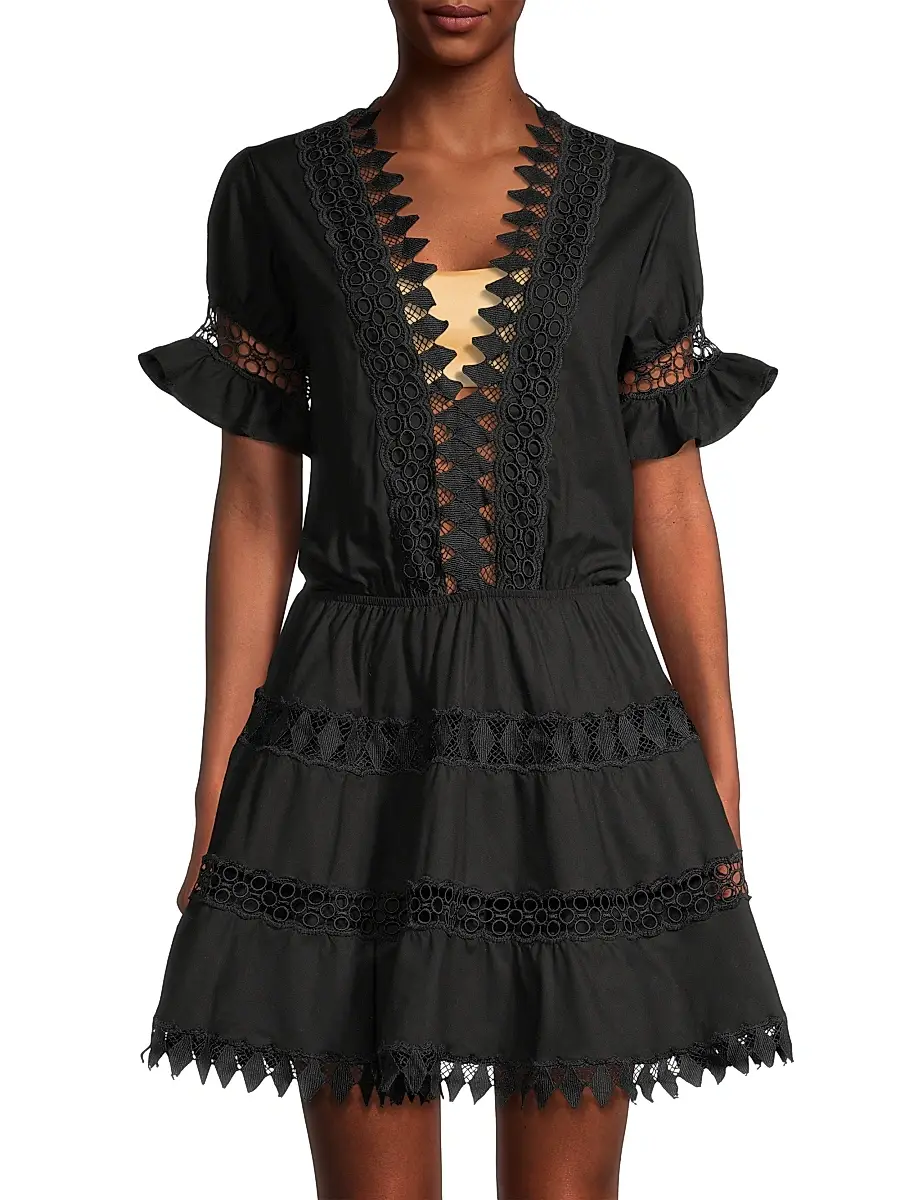 Peixoto Women's Ora Embroidered Mini Dress | Thumbnail 3 Peixoto Women's Ora Embroidered Mini Dress | Thumbnail 3