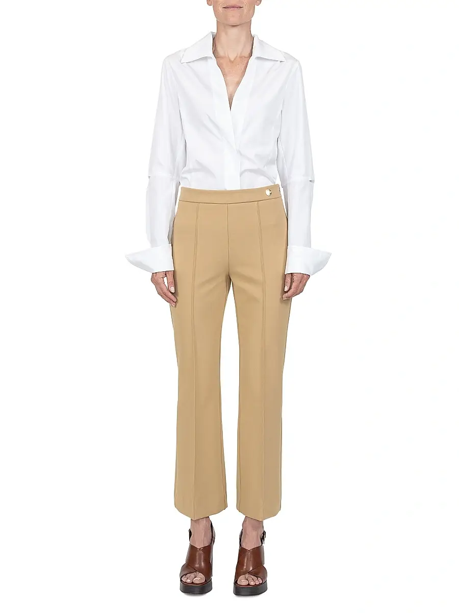 CALLAS MILANO Women's Lola Cropped Kick Flare Pants | Thumbnail 2 CALLAS MILANO Women's Lola Cropped Kick Flare Pants | Thumbnail 2
