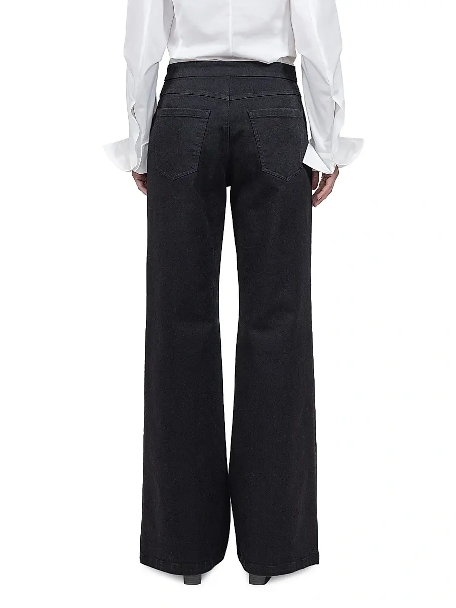 CALLAS MILANO Women's Jane High Waist Flare Jeans Twill | Thumbnail 4 CALLAS MILANO Women's Jane High Waist Flare Jeans Twill | Thumbnail 4