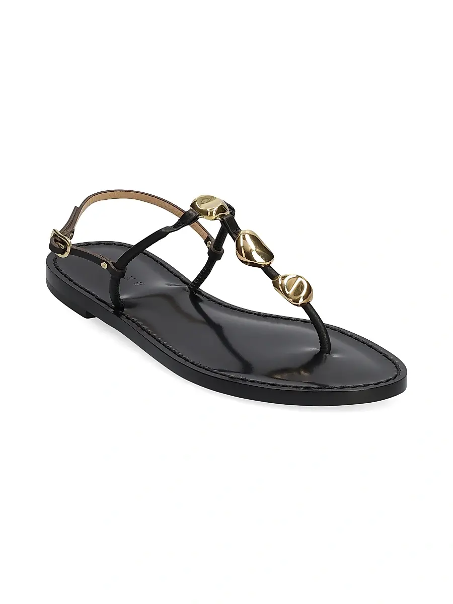 AMANU Women's The Nairobi Beaded Leather Sandals | Thumbnail 2 AMANU Women's The Nairobi Beaded Leather Sandals | Thumbnail 2