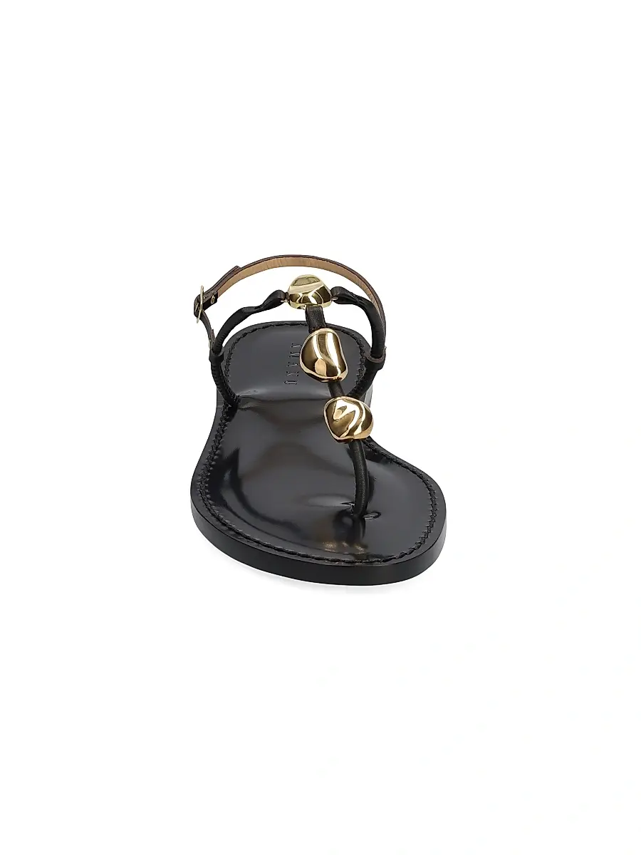 AMANU Women's The Nairobi Beaded Leather Sandals | Thumbnail 4 AMANU Women's The Nairobi Beaded Leather Sandals | Thumbnail 4