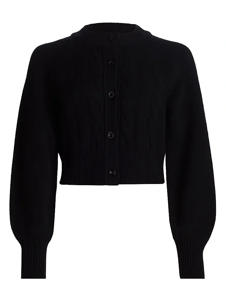 Women's Rita Wool-Cashmere Crop Cardigan