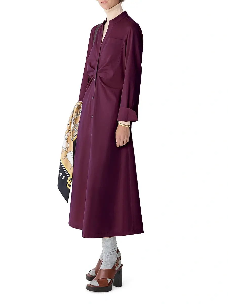 CALLAS MILANO Women's Genny Longsleeve Shirt Dress | Thumbnail 3 CALLAS MILANO Women's Genny Longsleeve Shirt Dress | Thumbnail 3