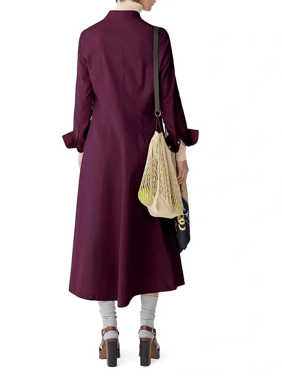 CALLAS MILANO Women's Genny Longsleeve Shirt Dress | Thumbnail 4 CALLAS MILANO Women's Genny Longsleeve Shirt Dress | Thumbnail 4