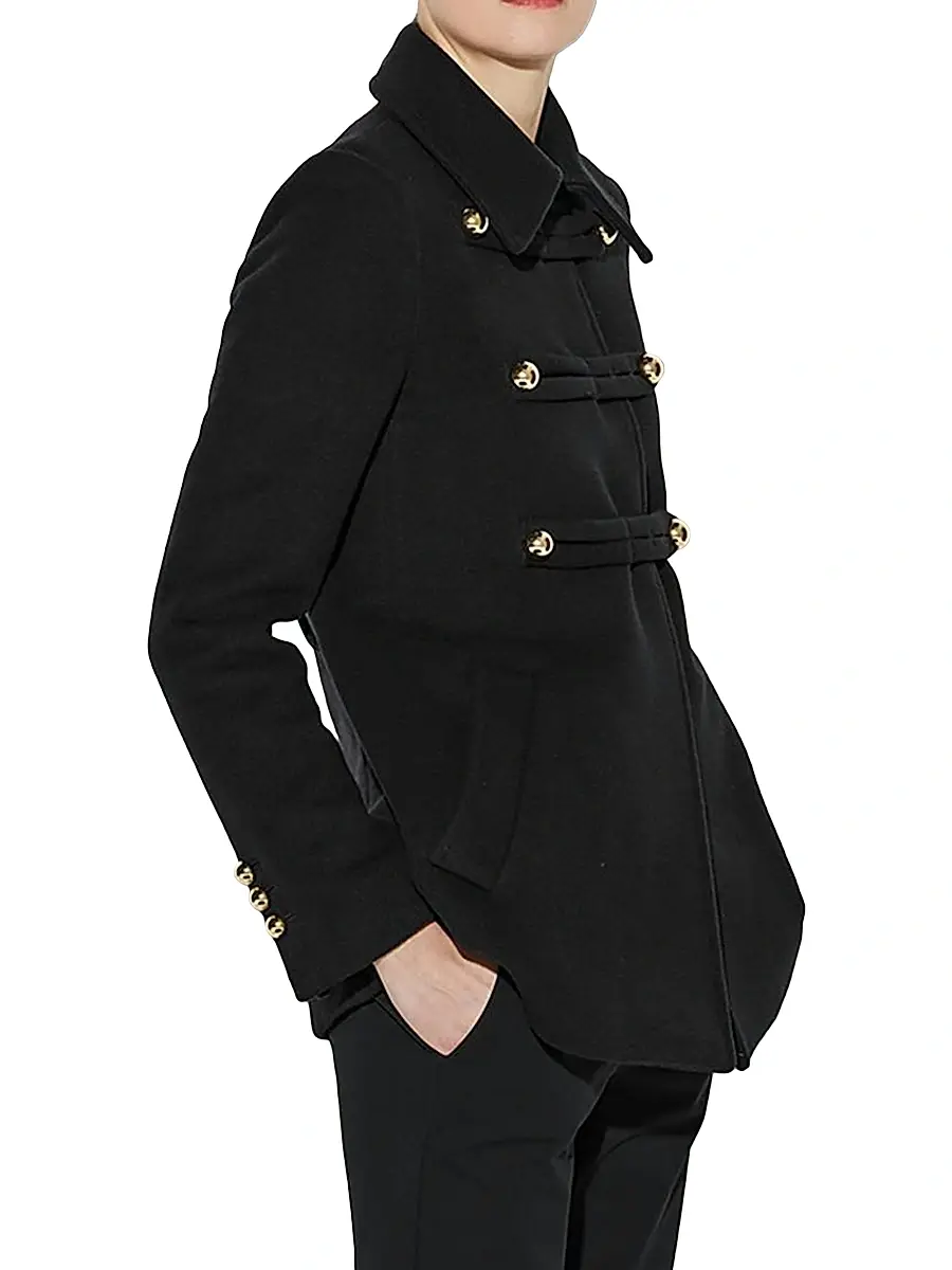 CALLAS MILANO Women's Clara - Double-Face Virgin Wool Peacoat | Thumbnail 5 CALLAS MILANO Women's Clara - Double-Face Virgin Wool Peacoat | Thumbnail 5