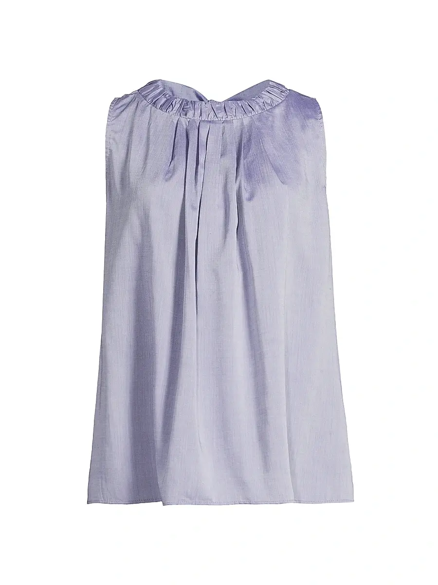 Harshman Women's Ciri Sleeveless Top - Ice Blue | Image 1 Harshman Women's Ciri Sleeveless Top - Ice Blue | Image 1