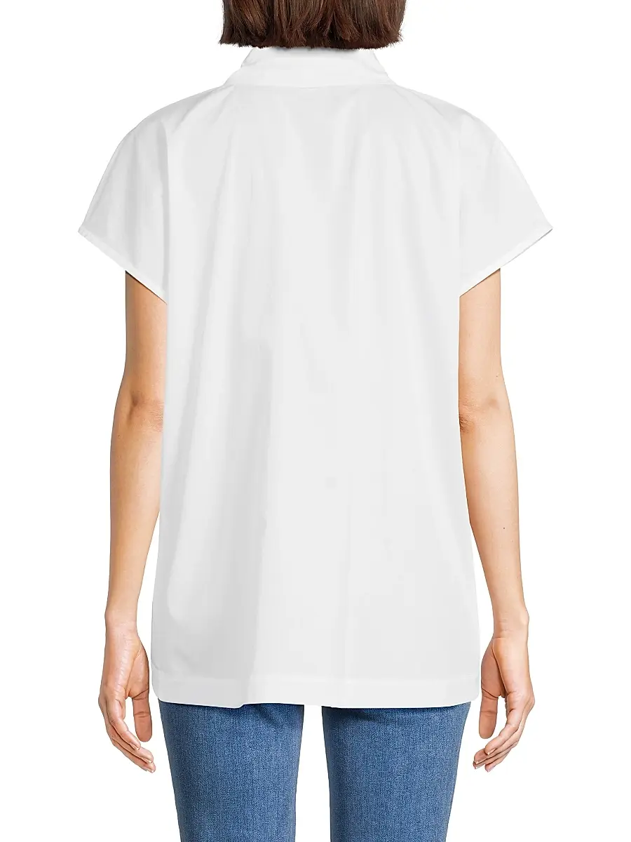 Harshman Women's Lily Gathered Shirt | Thumbnail 5 Harshman Women's Lily Gathered Shirt | Thumbnail 5
