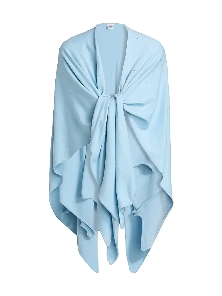 Women's Sequin Cashmere-Silk Ruana Women's Sequin Cashmere-Silk Ruana