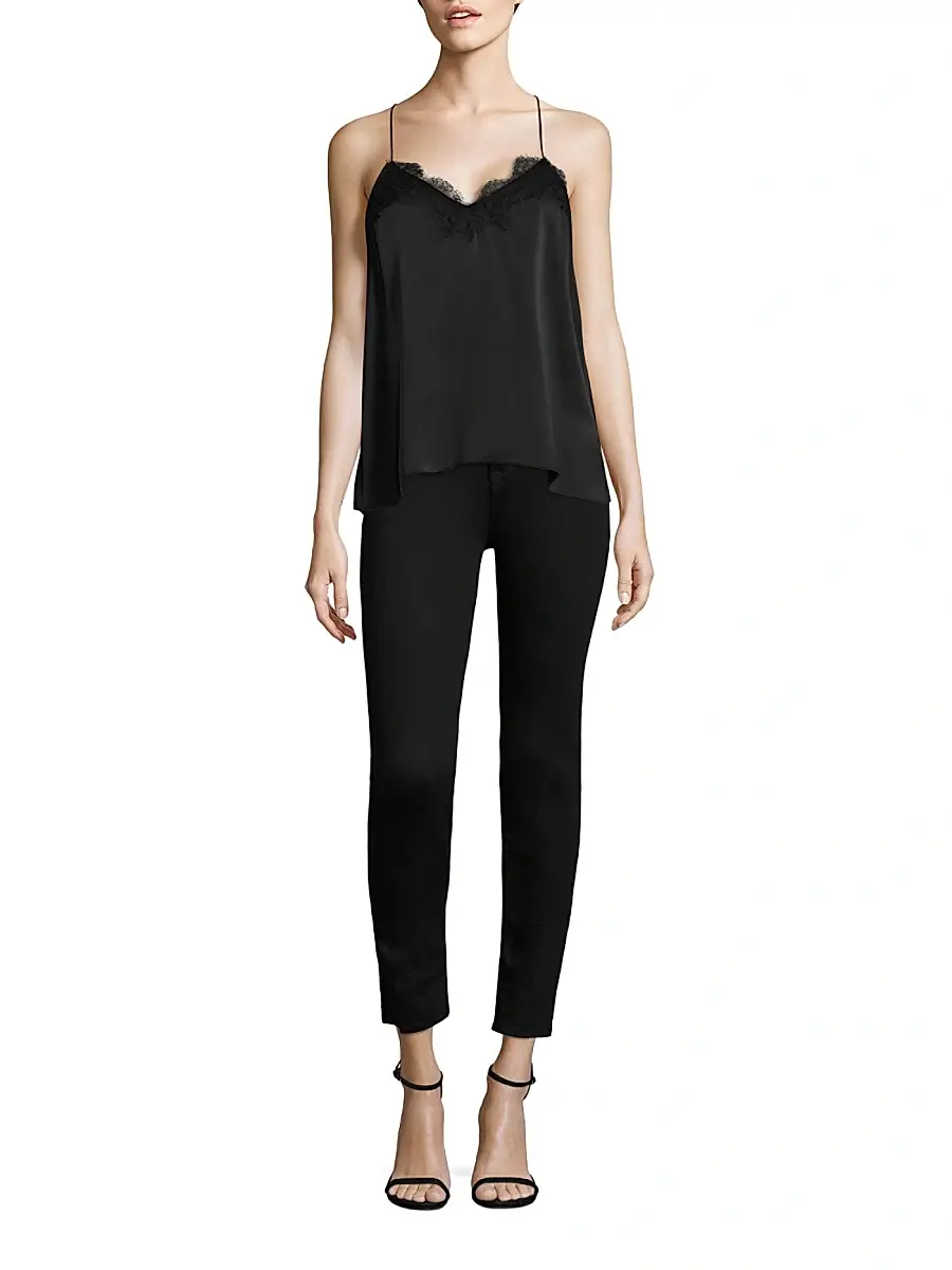 Cami NYC Women's Racer Silk Charmeuse Camisole | Thumbnail 2