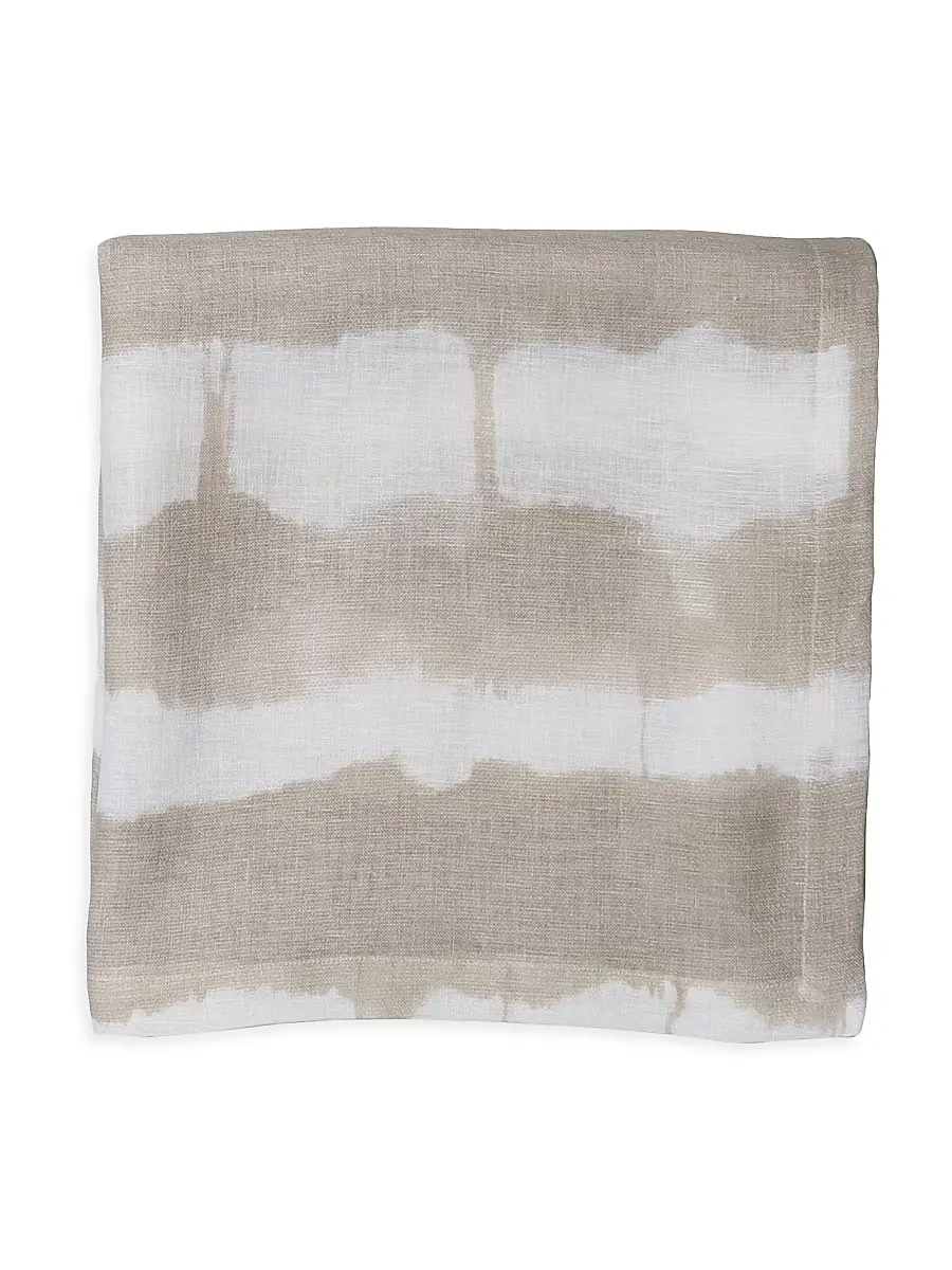 Kim Seybert Watercolor Stripe Tablecloth | Thumbnail 2 Kim Seybert Watercolor Stripe Tablecloth | Thumbnail 2