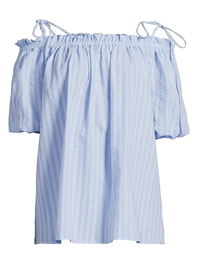 Harshman Women's Harmony Cotton Seersucker Top
