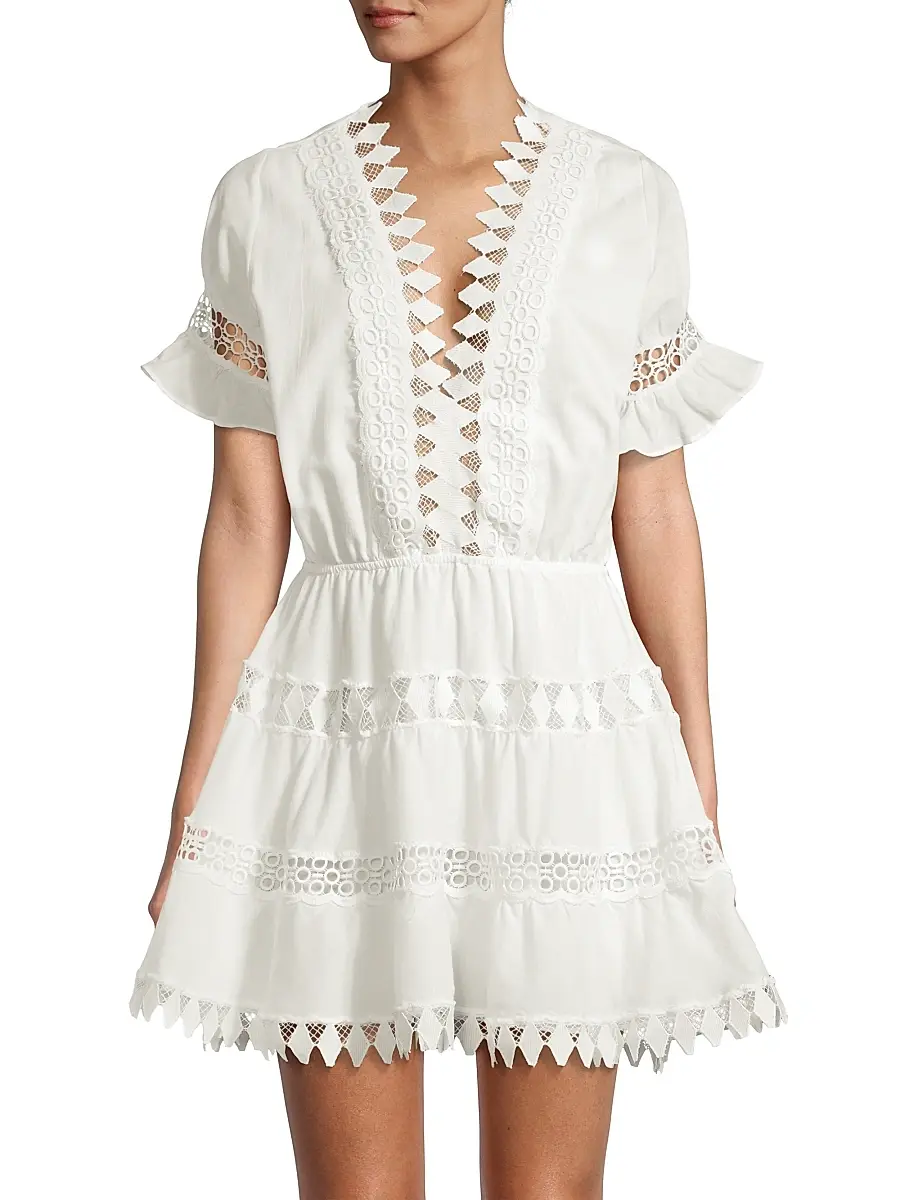 Peixoto Women's Ora Embroidered Mini Dress | Thumbnail 3 Peixoto Women's Ora Embroidered Mini Dress | Thumbnail 3