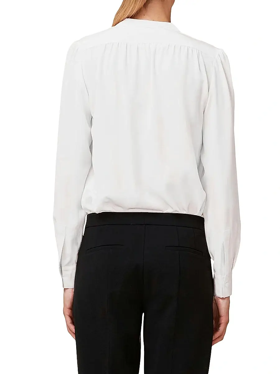 CALLAS MILANO Women's Olympia Long Sleeve Silk Top | Thumbnail 4 CALLAS MILANO Women's Olympia Long Sleeve Silk Top | Thumbnail 4