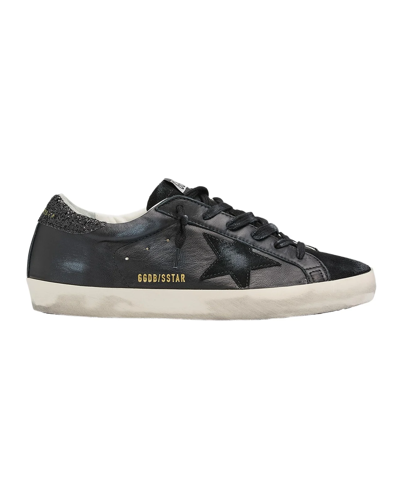 Super-Star Leather Glitter Low-Top Sneakers Super-Star Leather Glitter Low-Top Sneakers
