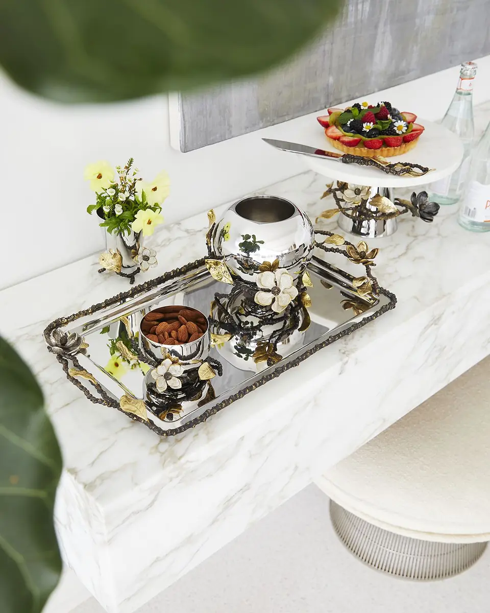 Michael Aram Vintage Bloom Cake Stand | Thumbnail 5 Michael Aram Vintage Bloom Cake Stand | Thumbnail 5