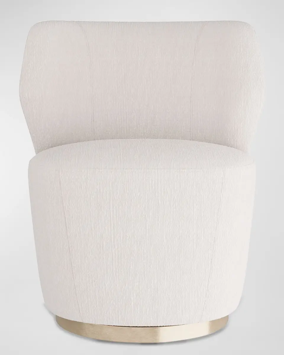 Arteriors Poppy Velvet Swivel Chair | Thumbnail 2 Arteriors Poppy Velvet Swivel Chair | Thumbnail 2