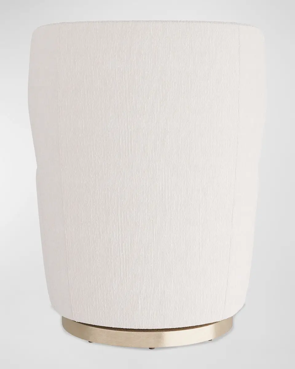 Arteriors Poppy Velvet Swivel Chair | Thumbnail 3 Arteriors Poppy Velvet Swivel Chair | Thumbnail 3