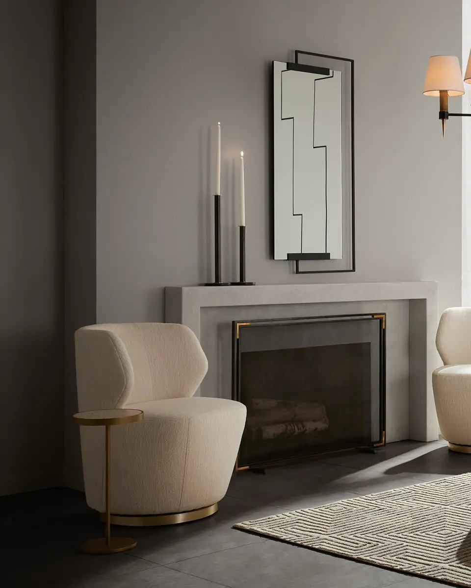 Arteriors Poppy Velvet Swivel Chair | Thumbnail 4 Arteriors Poppy Velvet Swivel Chair | Thumbnail 4